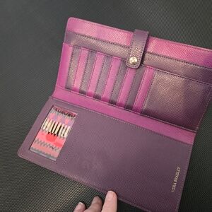 Vera Bradley Purple and Pink Women's Wallet